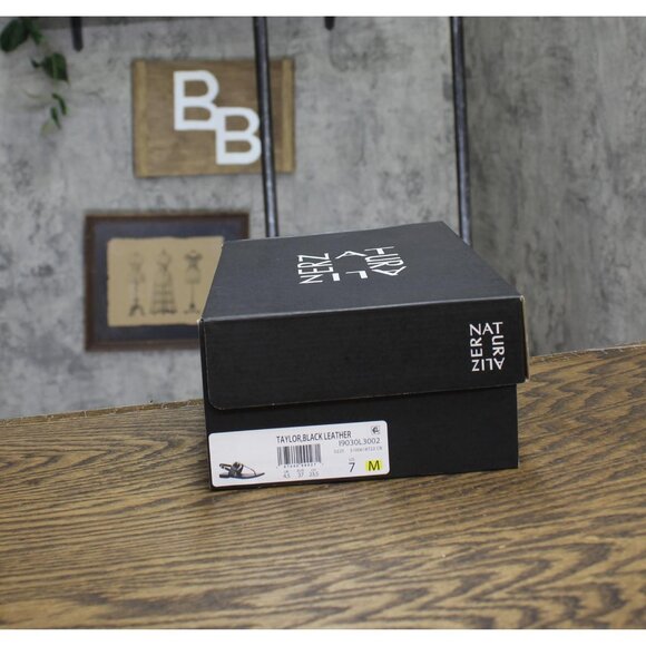 NWT Naturalizer Womens Taylor Slingbacks Heeled Sandals I9030L3 Black Leather 7M - Picture 10 of 11